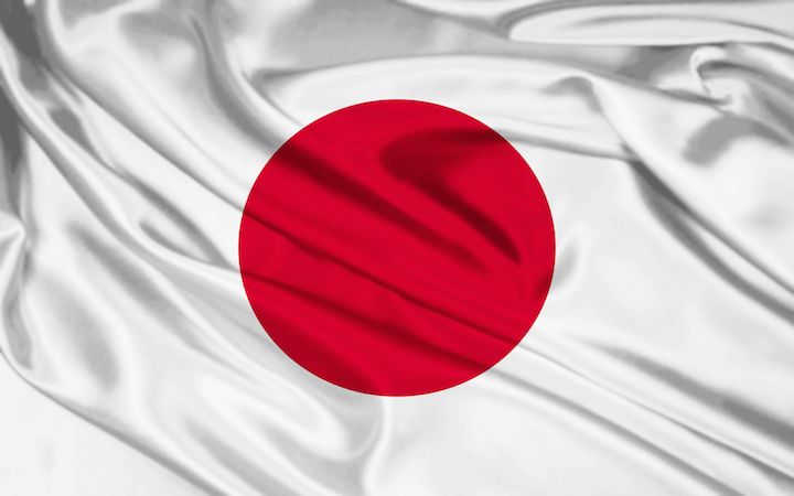 Bandera Japón