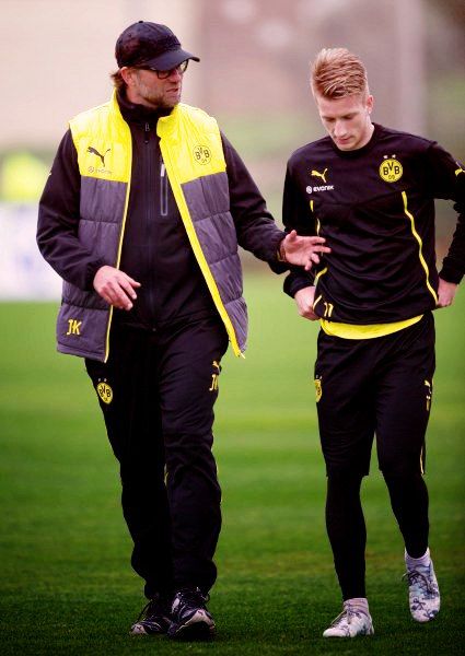 Jürgen Klopp and Marco Reus